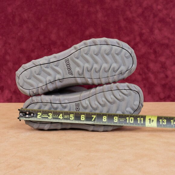 Bogs Women Ketting Grey Waterproof Rain Wellies Farm Mid Calf Boots sz 10 - Picture 5 of 10